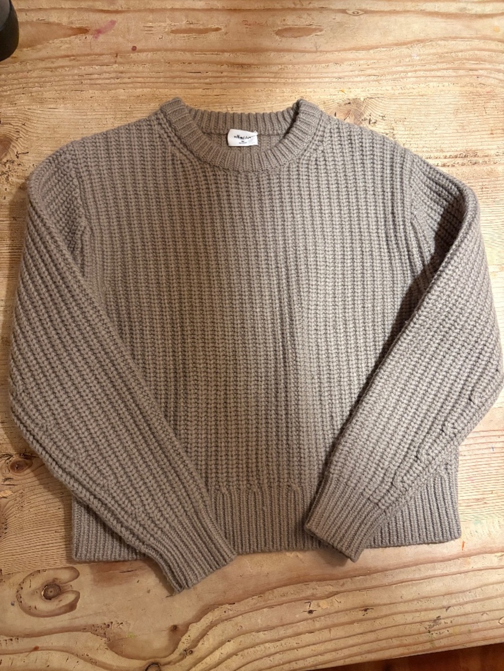 Wilfred Free Tan Sweater